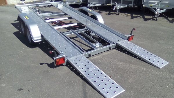 Porte-voiture Franc PV400F200 400 x 190 cm 2000 KG PTAC + accessoires offerts – Image 2