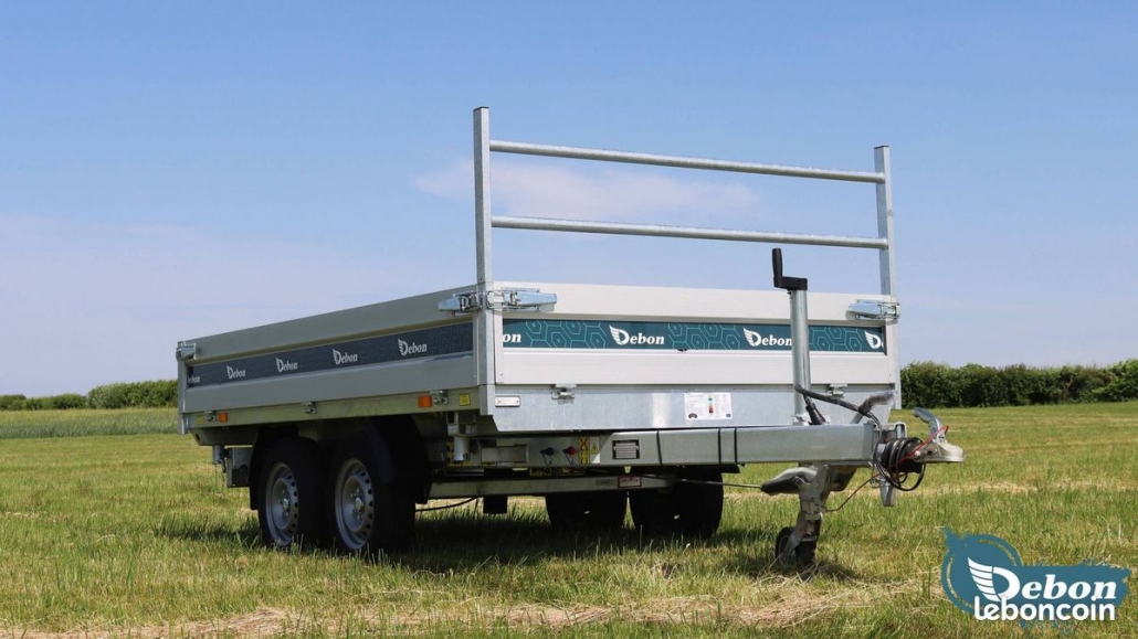 Tribenne hydraulique Debon PW 2.4 300 x 180 cm 2600 KG PTAC