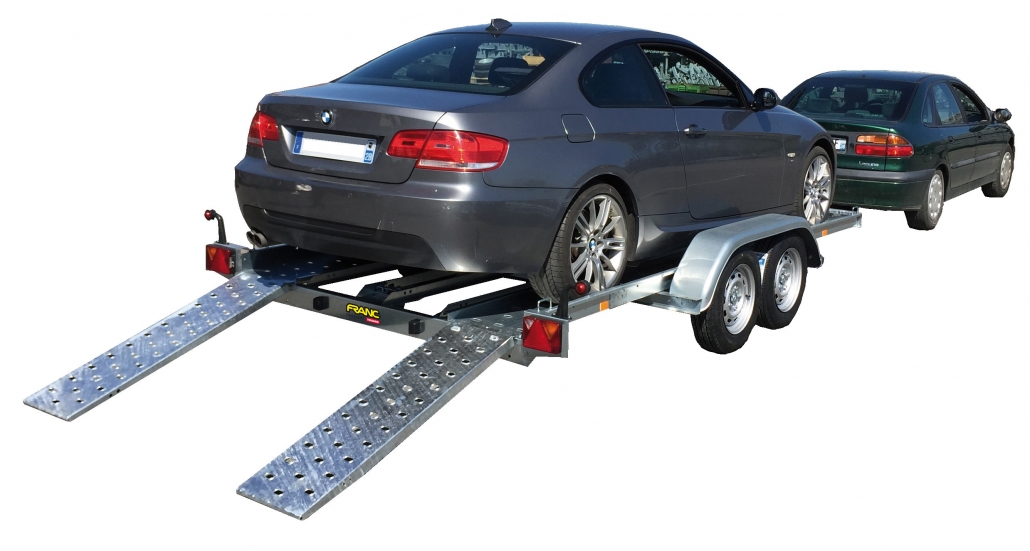 Porte-voiture Franc PV400F200 400 x 190 cm 2000 KG PTAC + accessoires offerts – Image 4