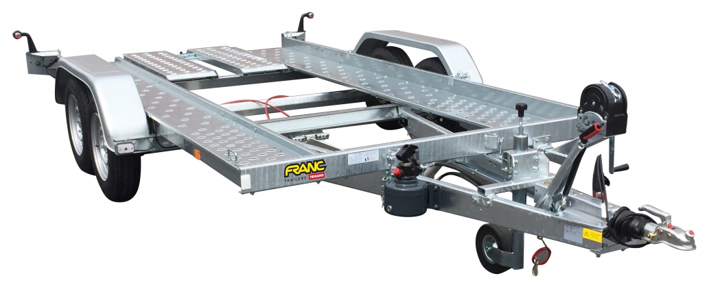 Porte-voiture Franc PV400F200 400 x 190 cm 2000 KG PTAC + accessoires offerts – Image 6