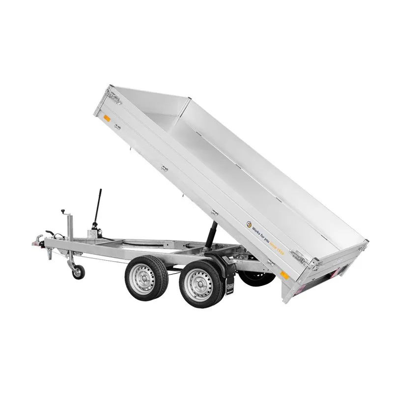 Remorque benne K1 306 170 2700 2 pompe électrique et manuelle - SARIS – Image 5