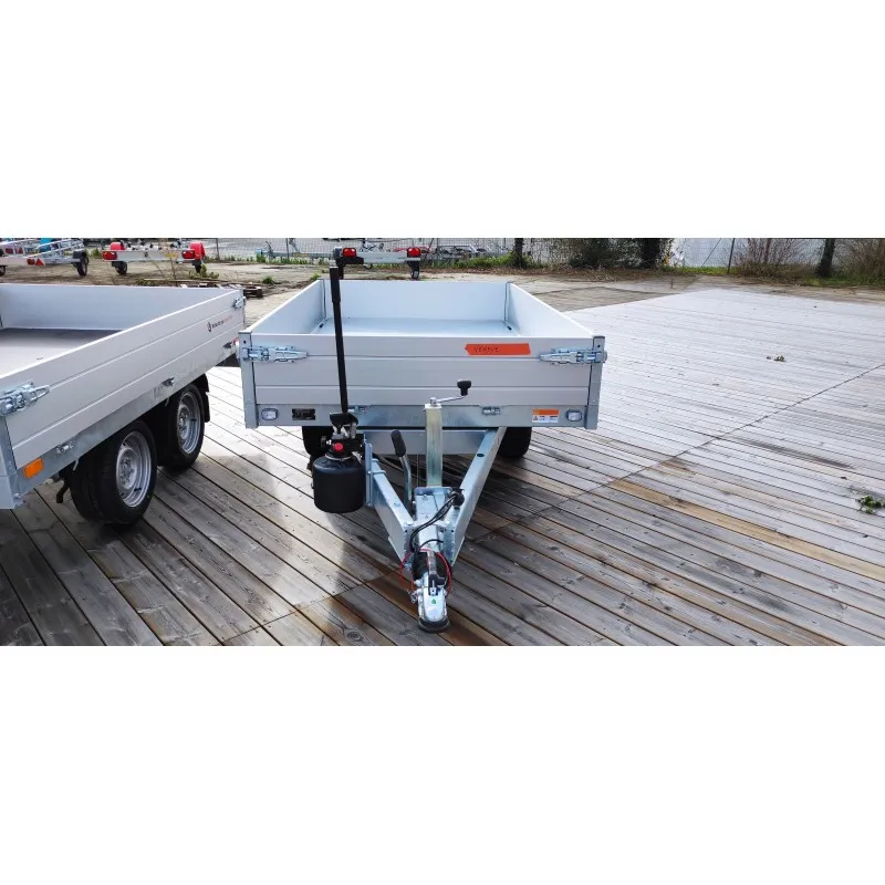 Remorque benne K130617027002 - PTAC 2700 kg (306x170) - SARIS – Image 3