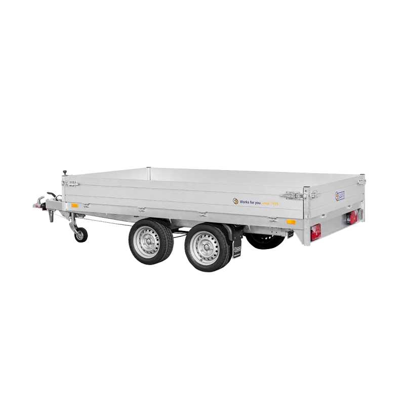 Remorque benne K130617027002 - PTAC 2700 kg (306x170) - SARIS