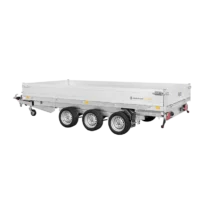 Remorque benne K140620435003BE - 3500 kg (406x204) Triple - SARIS