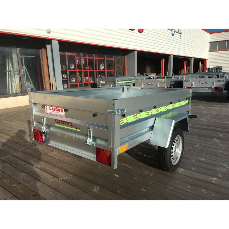 Remorque Nordika N262 - PTAC 500 (263 x 145) - SOREL – Image 6