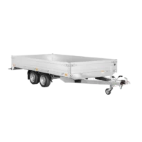 Remorque plateau PL40620427002 - PTAC 2700 kg (406x204) - SARIS