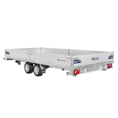 Remorque plateau 506 x 204 cm - PTAC 3500 kg - Saris