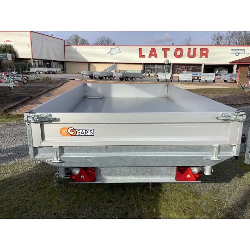 Remorque tribenne K327617020002 - PTAC 2000 kg (276x170) - SARIS – Image 5