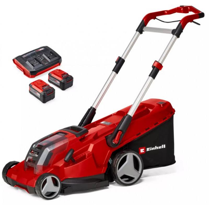 Einhell RASARRO 36/42 avec 2 batteries 5,2 Ah Tondeuse à gazon à batterie Einhell RASARRO 36/42 (2×5,2 Ah)